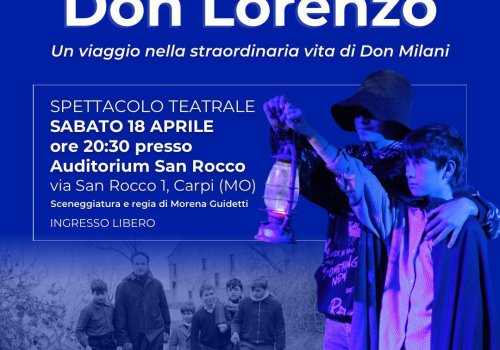 Posti esauriti per lo spettacolo "Bentornato Don Lorenzo"